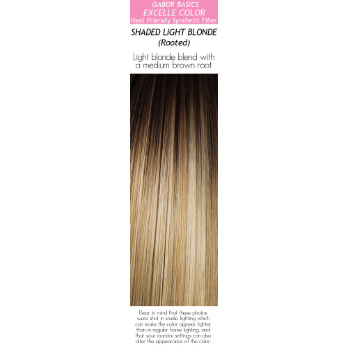  
Color Choice: Shaded Light Blonde (Rooted)